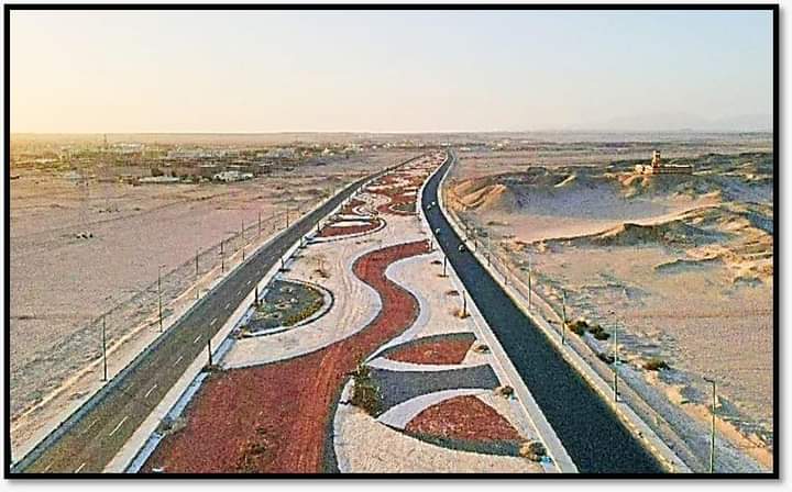 وزير الإسكان يتفقد مشروع تطوير طريق المطار بمدينة الغردقة